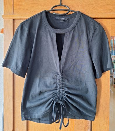 Tshirt grauschwarz von Allsaints 
