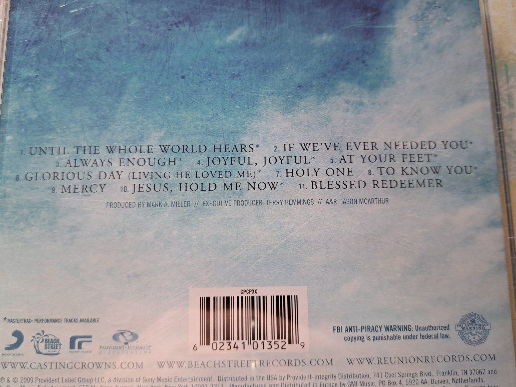 CDs: Cd Casting Crowns - Until de Whole world hears – D'occasion à Pully par bro_n52j 2