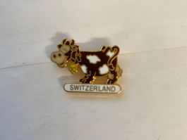 Pin's vache Suisse  - Souvenir d'alpage