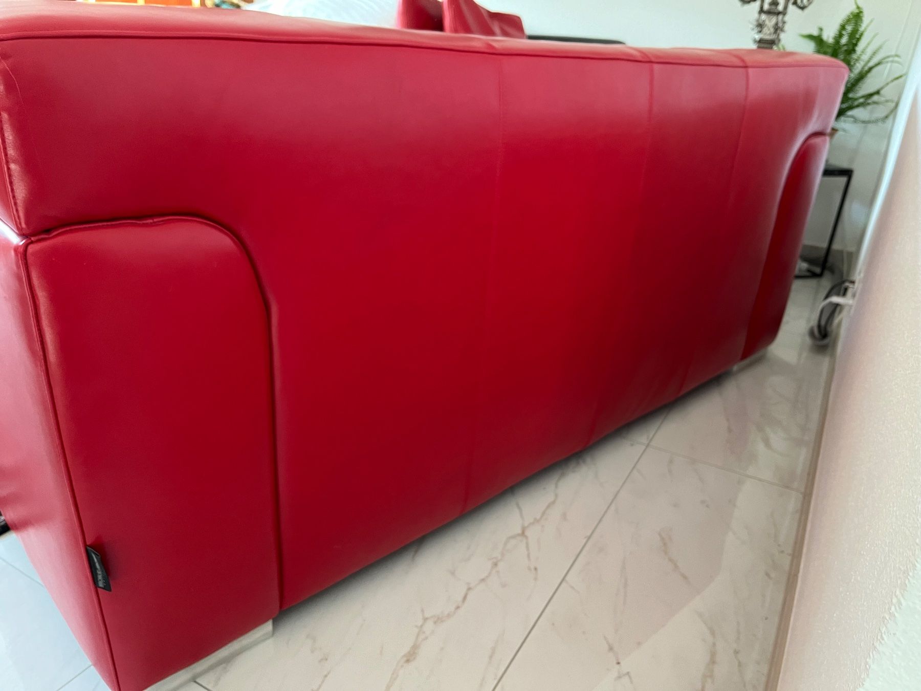 Divani: Machalke Ledersofa rot – Usato da Magden venduto da Jackevaro 3