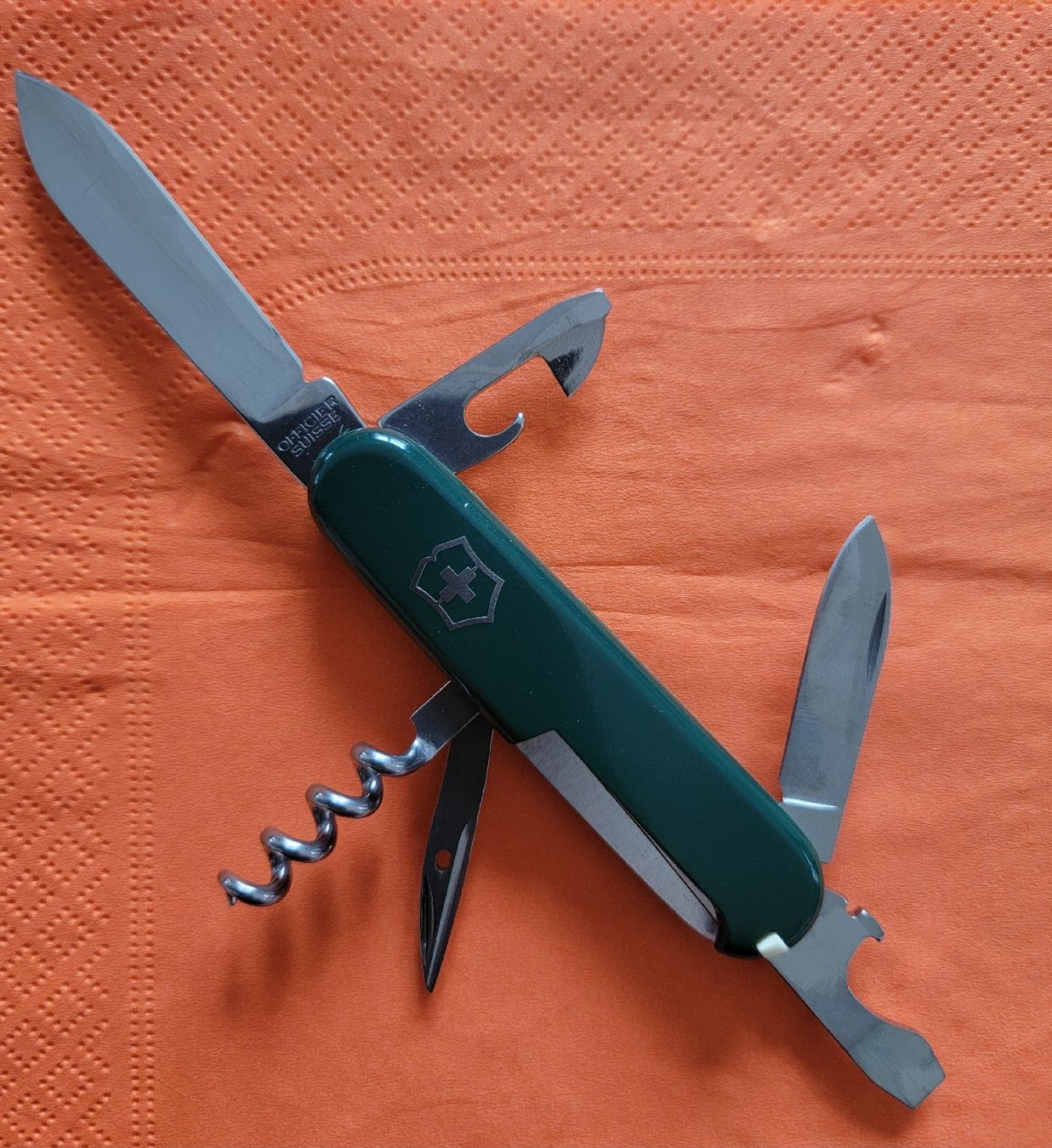 Victorinox Coltelli tascabile: Victorinox Offiziersmesser mit Robatech – Nuovo (secondo la descrizione) da Muhen venduto da Litaf7 1