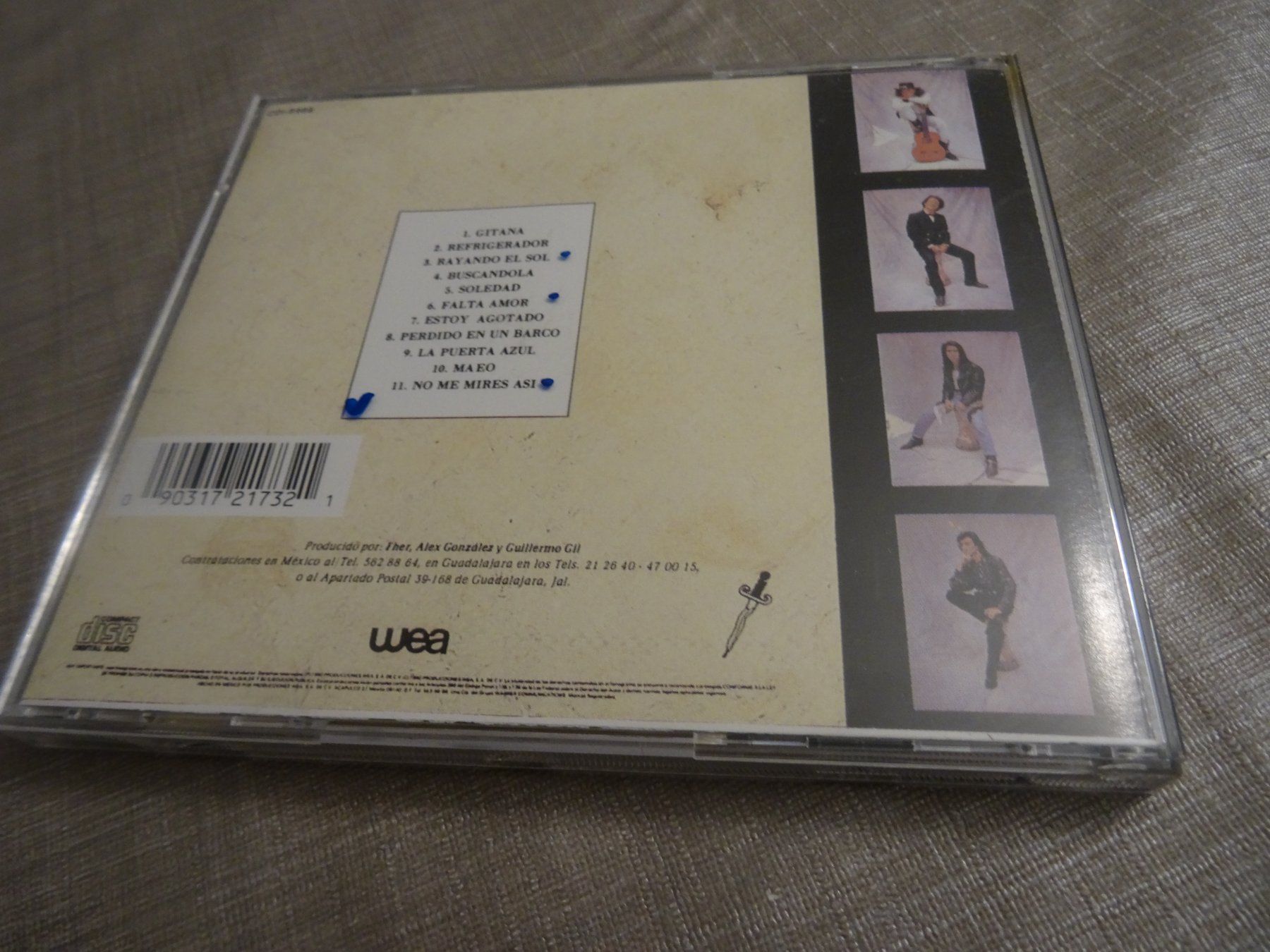 CDs: Mana - Falta Amor - CD – Gebraucht aus Olten von Disc-Ausverkauf 1