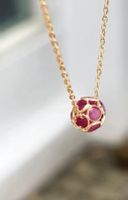 Halskette Burmese Ruby