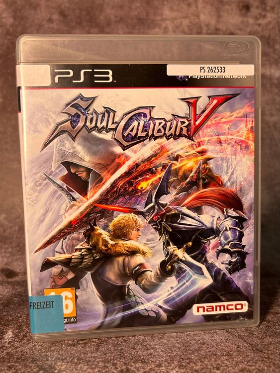 Jeu PS3 Soulcalibur V Complet Français – Comme Neuf, Manuel Inclus, Sortie 2012, PEGI 16