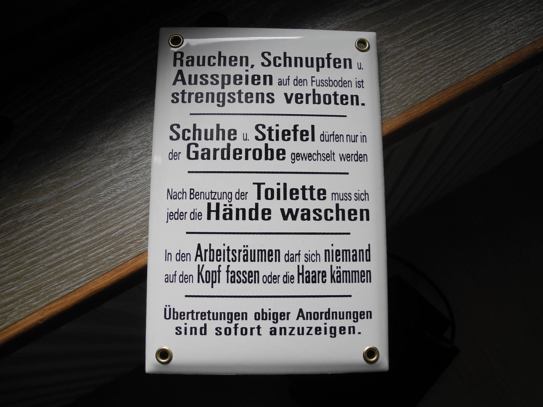Schilder: VERBOTSSCHILD EMAIL – Neu (gemäss Beschreibung) aus Reinach AG von Huckleberrysix 1