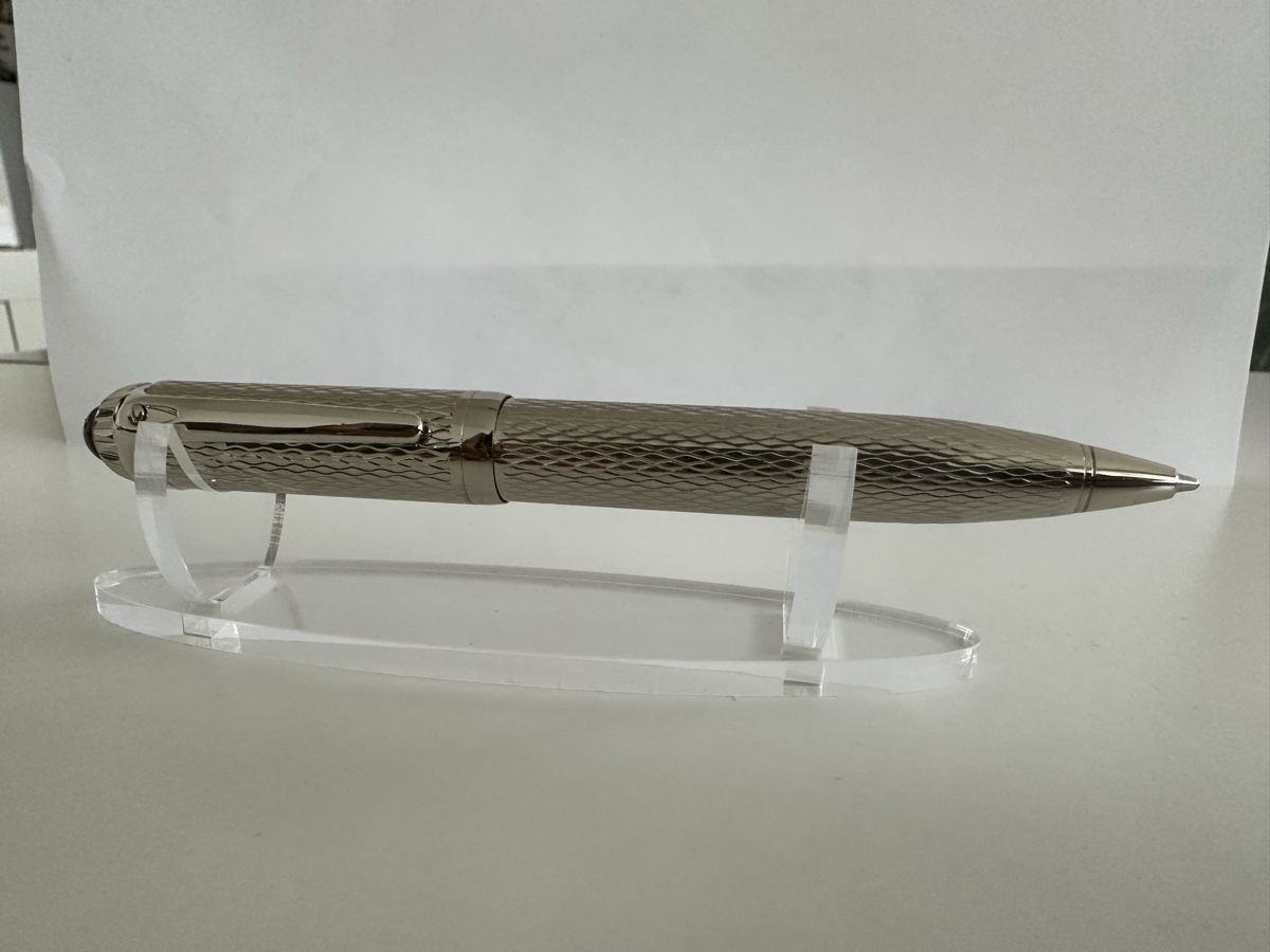Penna & Evidenziatori: Metall Kugelschreiber, silberfarben  – Nuovo e nell'imballaggio originale da Kloten venduto da digi-Galaxy 1