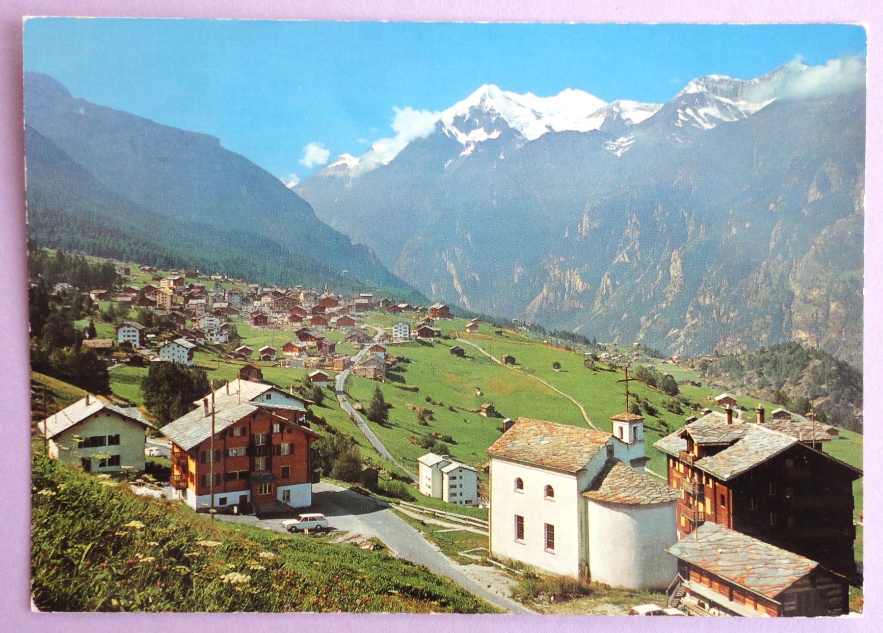 Cartoline postali: Grächen 1619 m – Usato da Fétigny venduto da Billy2miny
