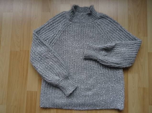 Zebra Maglioni & Felpe: Pullover Winterpullover grau/ Lurex – Nuovo (secondo la descrizione) da Bazenheid venduto da Aebi55