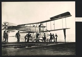 Fotografie 1. WK, Deutsches Marineflugze
