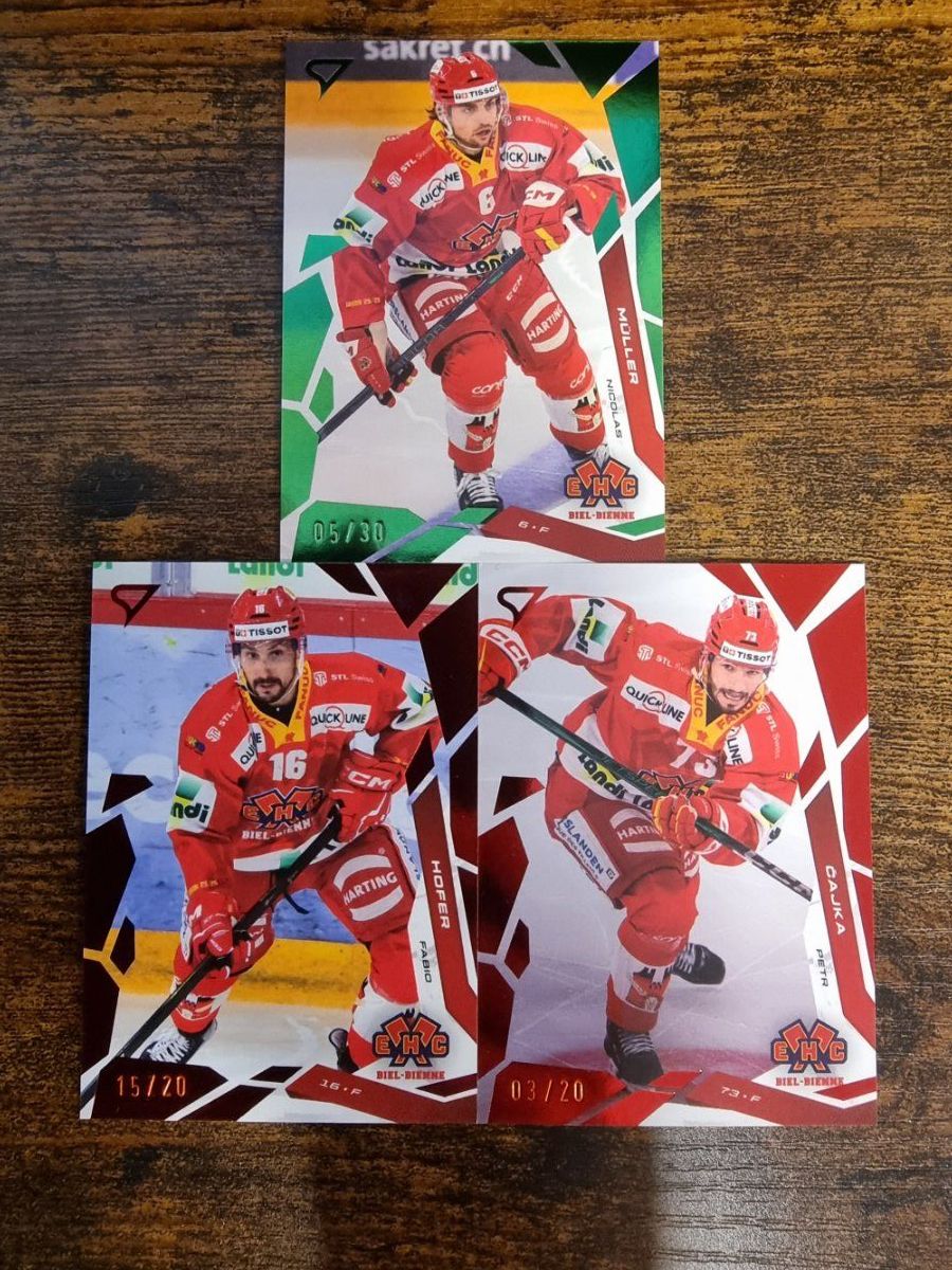 Sportzoo Carte collezionabili: EHC Biel - 20 - 30 - Series 1 – Nuovo (secondo la descrizione) da Rheineck venduto da M.Panda21