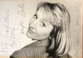 Luzia Stettler Moderatorin Autogramm signiert Foto 10x15cm