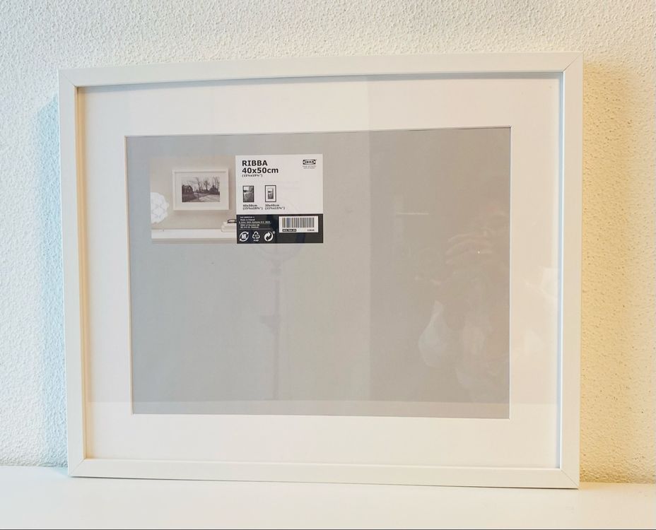 Ikea Ribba Rahmen, weiss, 40x50cm, Top Zustand (Gebraucht) in Mellingen ...