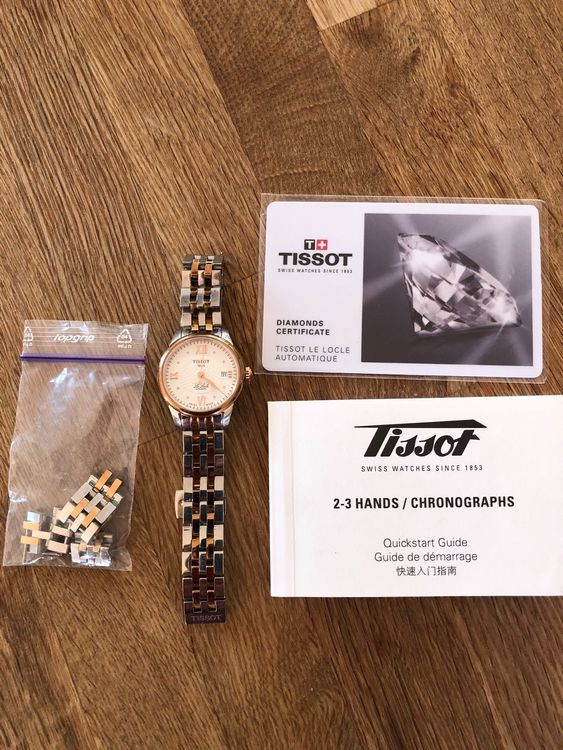 Tissot Uhr 2 3 Hands Chronograph Kaufen auf Ricardo