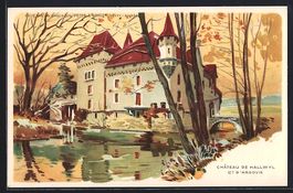 Künstler-AK Hallwyl, Chateau de Hallwyl