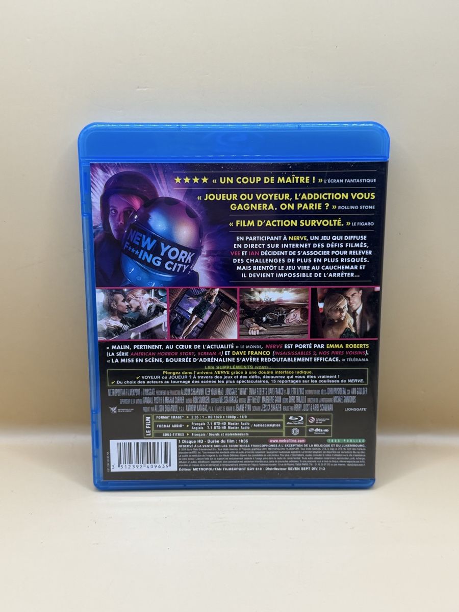 Tous les DVDs: Nerve - Blu-ray – D'occasion à Genève par sho_67qj 1