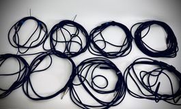 Acht Jack-Kabel 6,3 mm Klinke mit Neutrik-Steckern