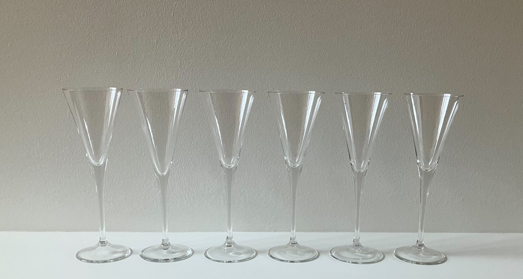 Gläser: set . 6 sektflöten . sektgläser . eisch glas – Gebraucht aus Allschwil von rotocker 2