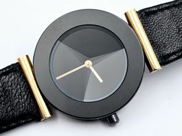 Elegante CENTURY Damenuhr SwissMade Saphirglas Keramik Titan