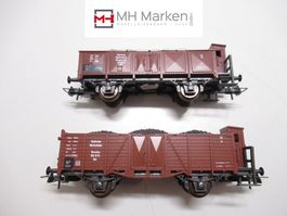 Roco 46277 + 46280 Deutsche Reichsbahn Güterwagen Set DC/GS