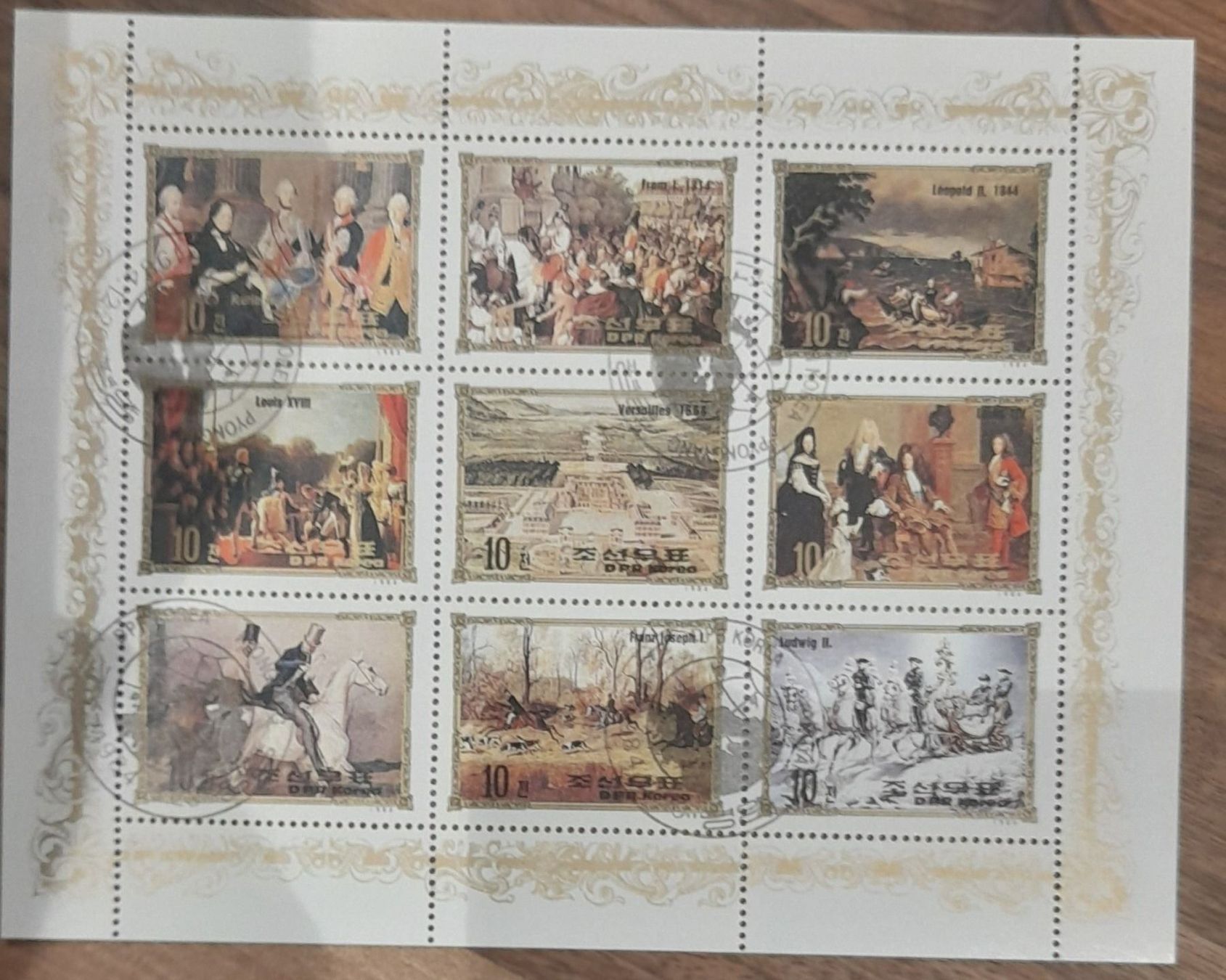 Alle Briefmarken: Korea Sonderblock – Gebraucht aus Balgach von SIMEON27