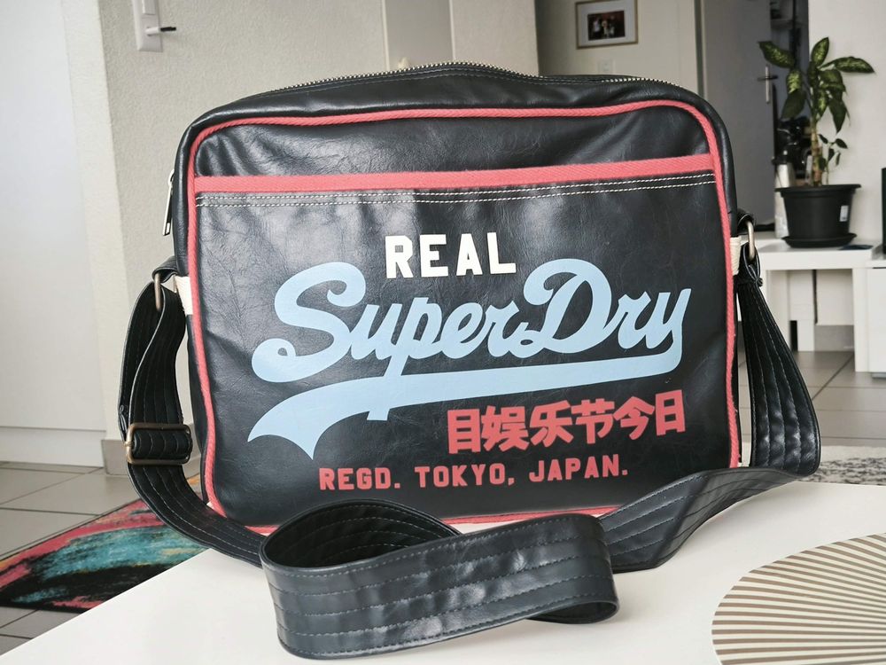 Sac bandoulière Superdry Vintage Look Tendance Rétro! (Gebraucht