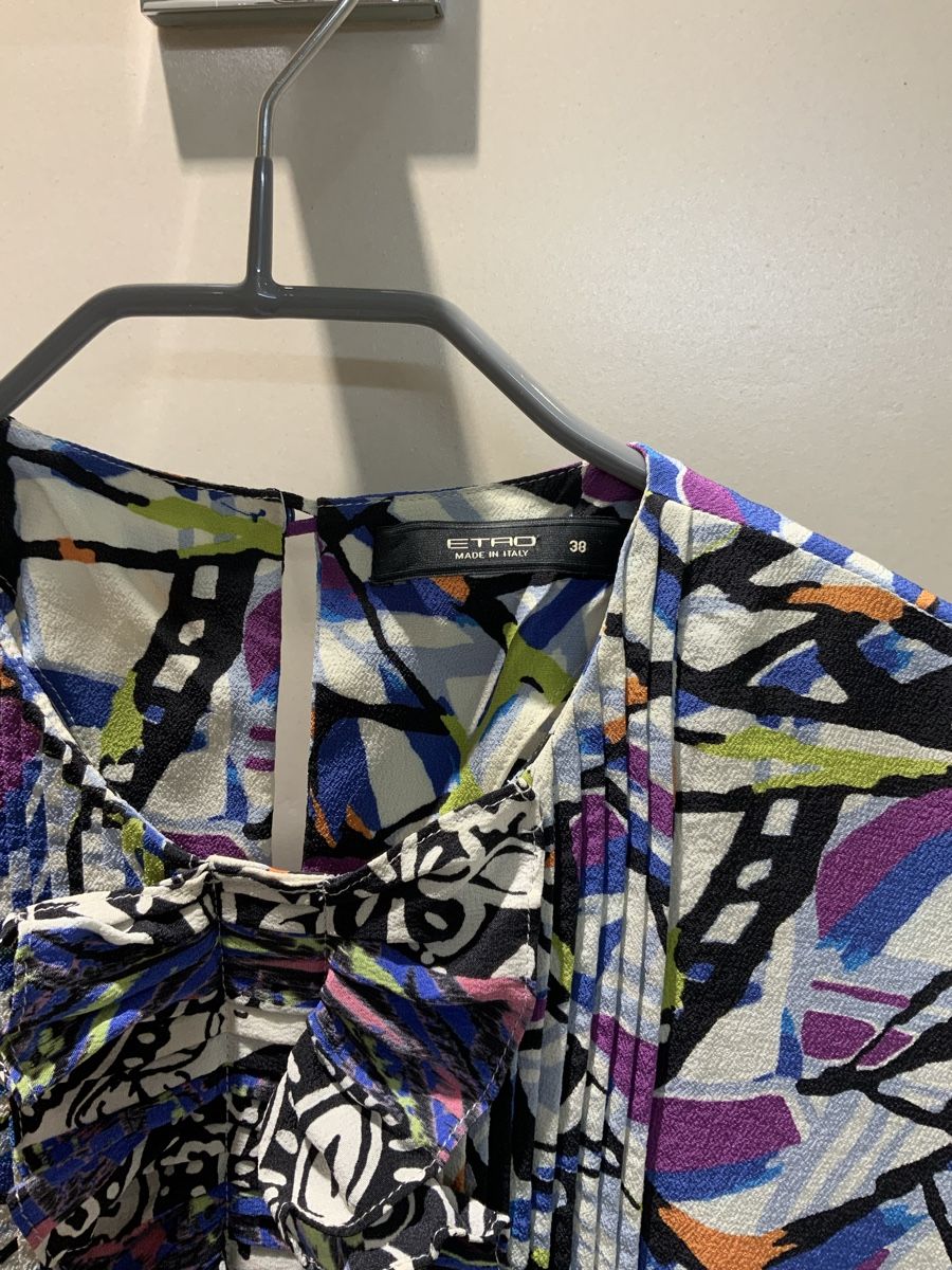 Etro Top: Etro Top en soie – Usato da Vandoeuvres venduto da Boussy74 2