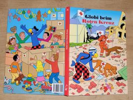 Globi beim Roten Kreuz (unbemalt) 1. Auflage 2005