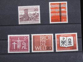 BRD 1962 Mainz / Brot für die Welt **