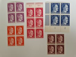 Deutsches Reich Briefmarken Adolf Hitler POSTFRISCH