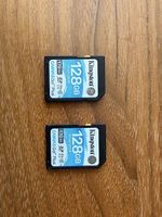 2x SD Karten Kingston je 128GB