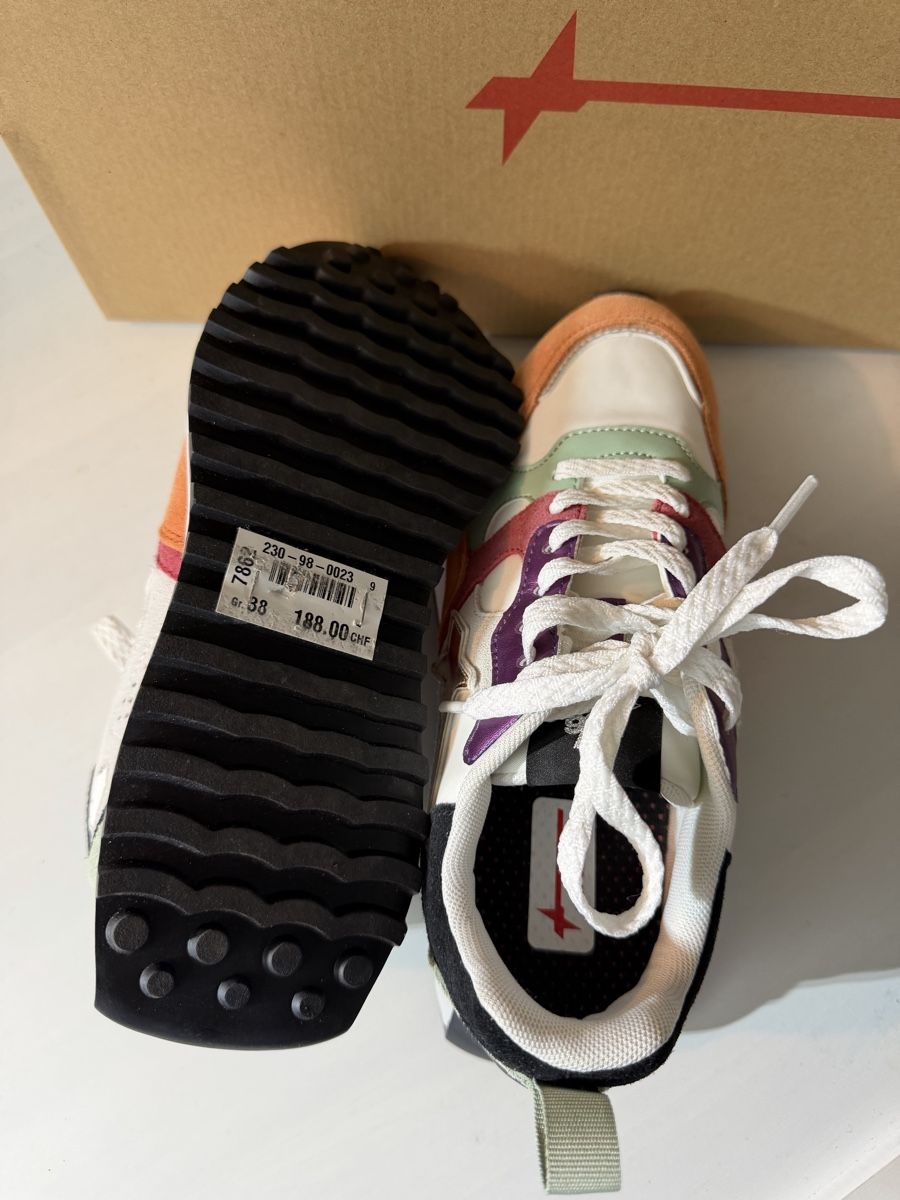 Damenschuhe: Baskets W6YZ LOOP-UNI SUEDE/NYLON/METALLIC 38 – Neu und originalverpackt aus Brügg BE von Goob 7