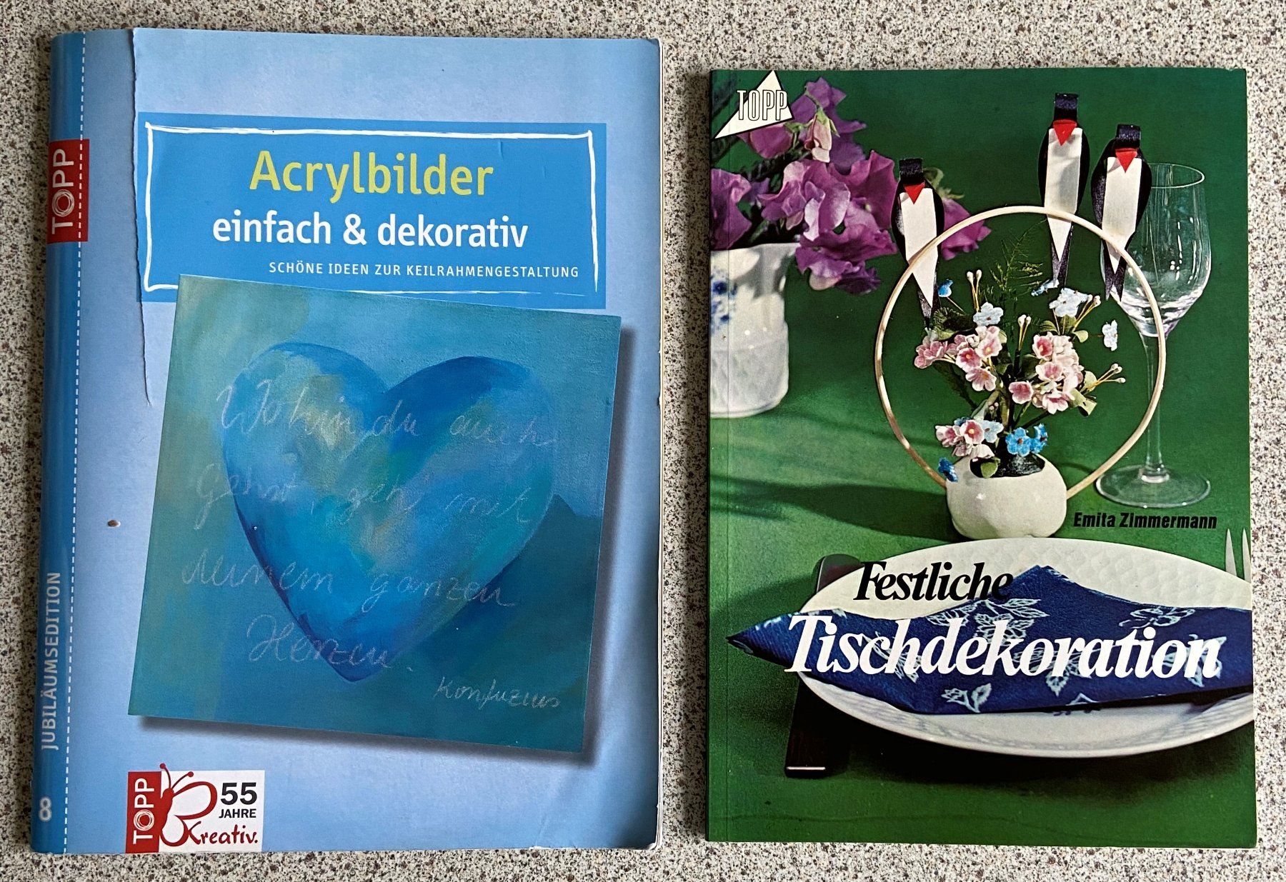 Bastelsets: Diverse Bastel-Bogen und 7 Bücher – Gebraucht aus Böckten von Hansi36 8