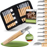 Schnitzwerkzeug 16-teilig Anleitung 1 Schnitzprojekt 12