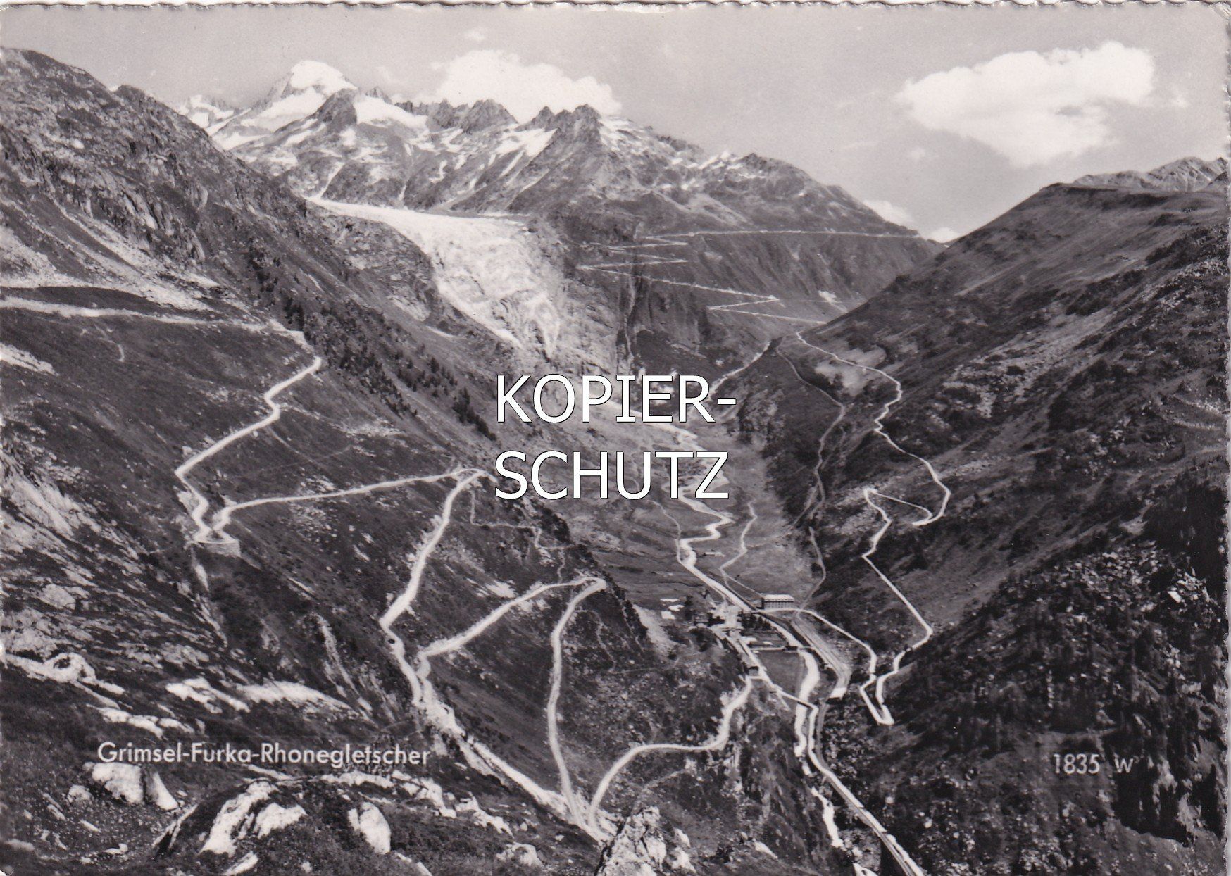 Cartoline postali: Grimsel - Furka - Rhonegletscher /mp – Usato da Hombrechtikon venduto da Rudolf07