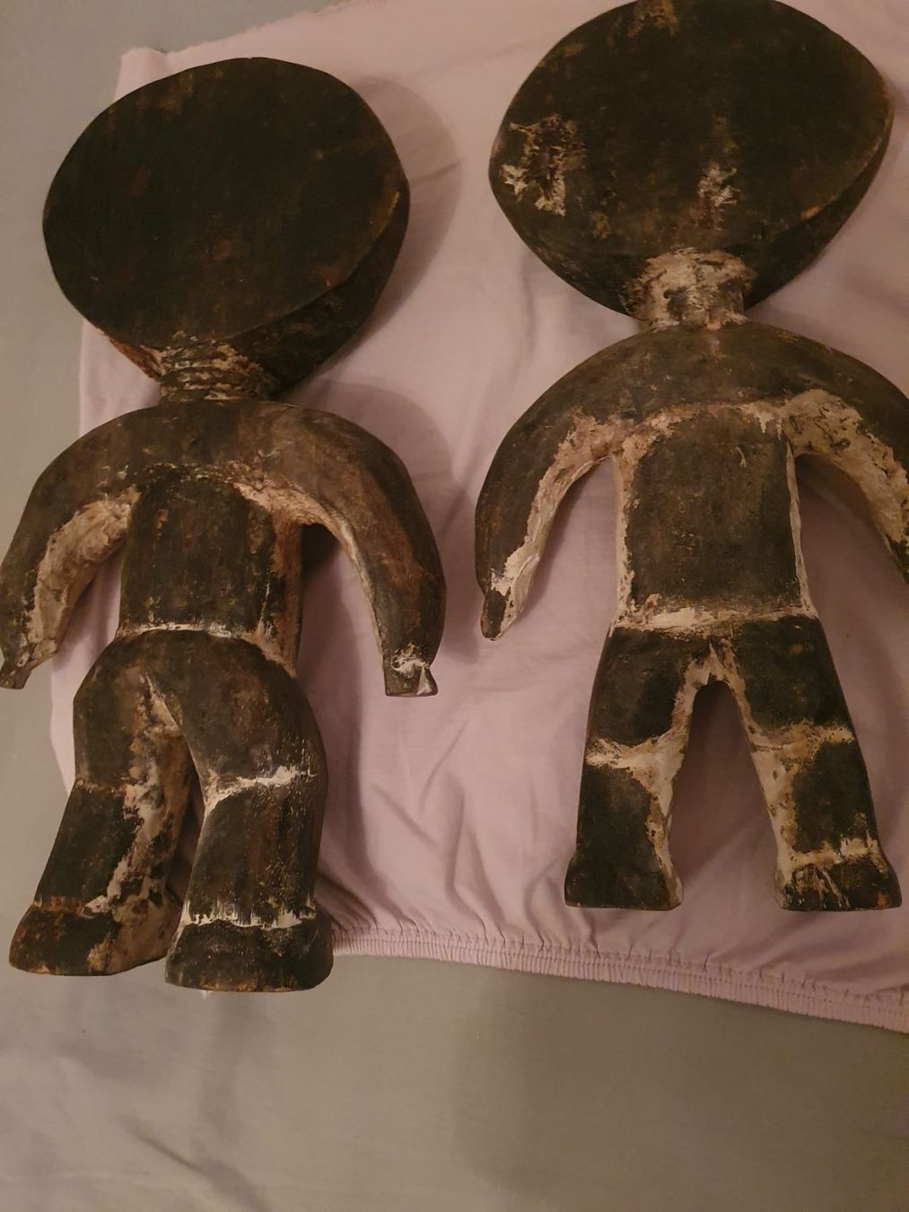 Arte internazionale: 2 Masken + 2 Figuren aus Afrika – Usato da Basel venduto da FirstClass4000 7