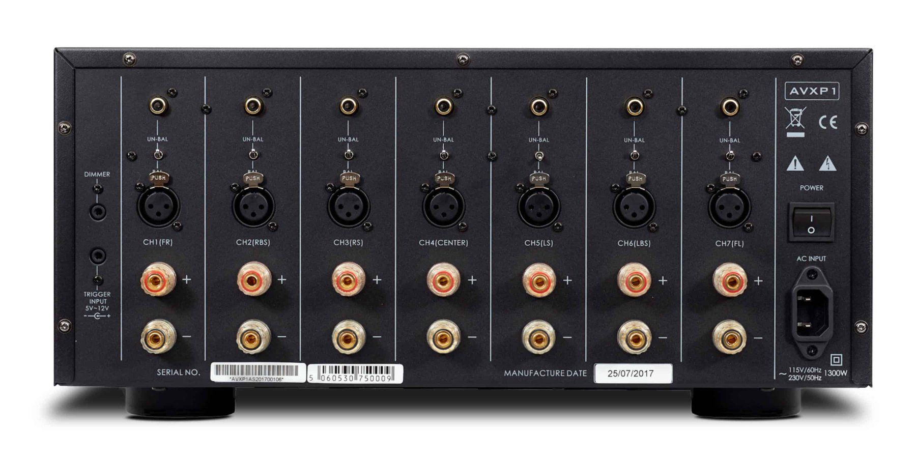 Amplificatori: IOTAVX AVXP1 7-Kanal Endverstärker – Usato da Grosshöchstetten venduto da HCOG 1