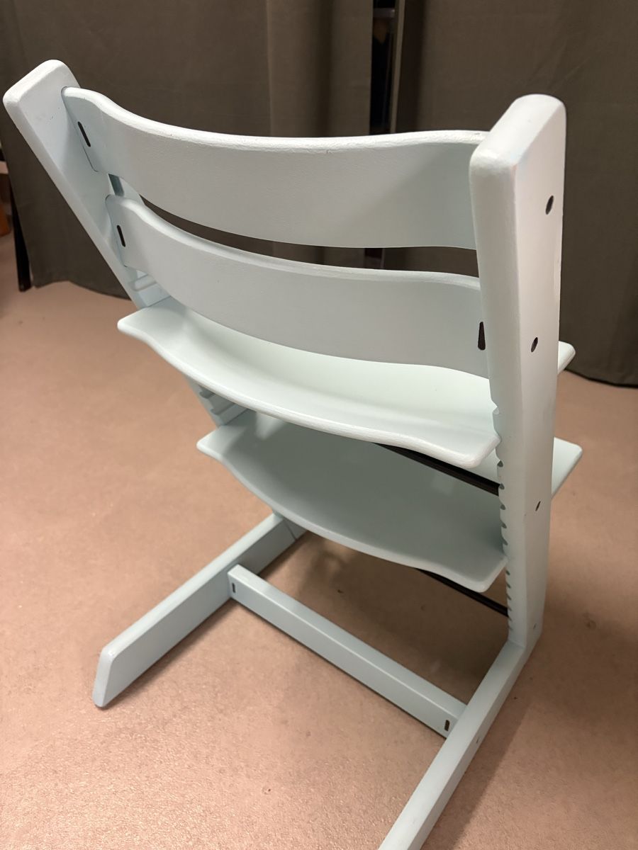 Stokke Hochstühle: Stokke Tripp Trapp Hochstuhl hellblau – Gebraucht aus Hinterkappelen von LeLehmann 2