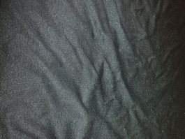 Stoff Jersey, dunkelgrün mit Glitzerfaden