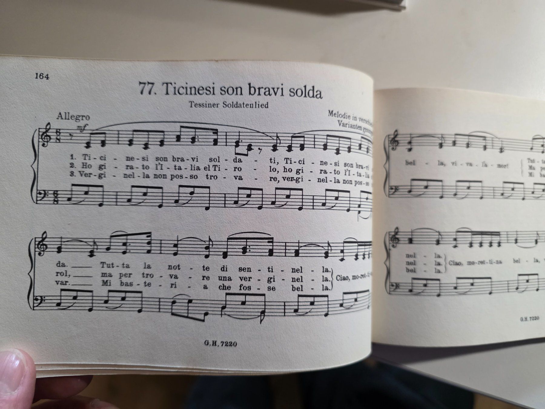Libri: Lieder aus der Heimat - Friedrich Niggli - 1930 – Usato da Walterswil BE venduto da Lonitti 9