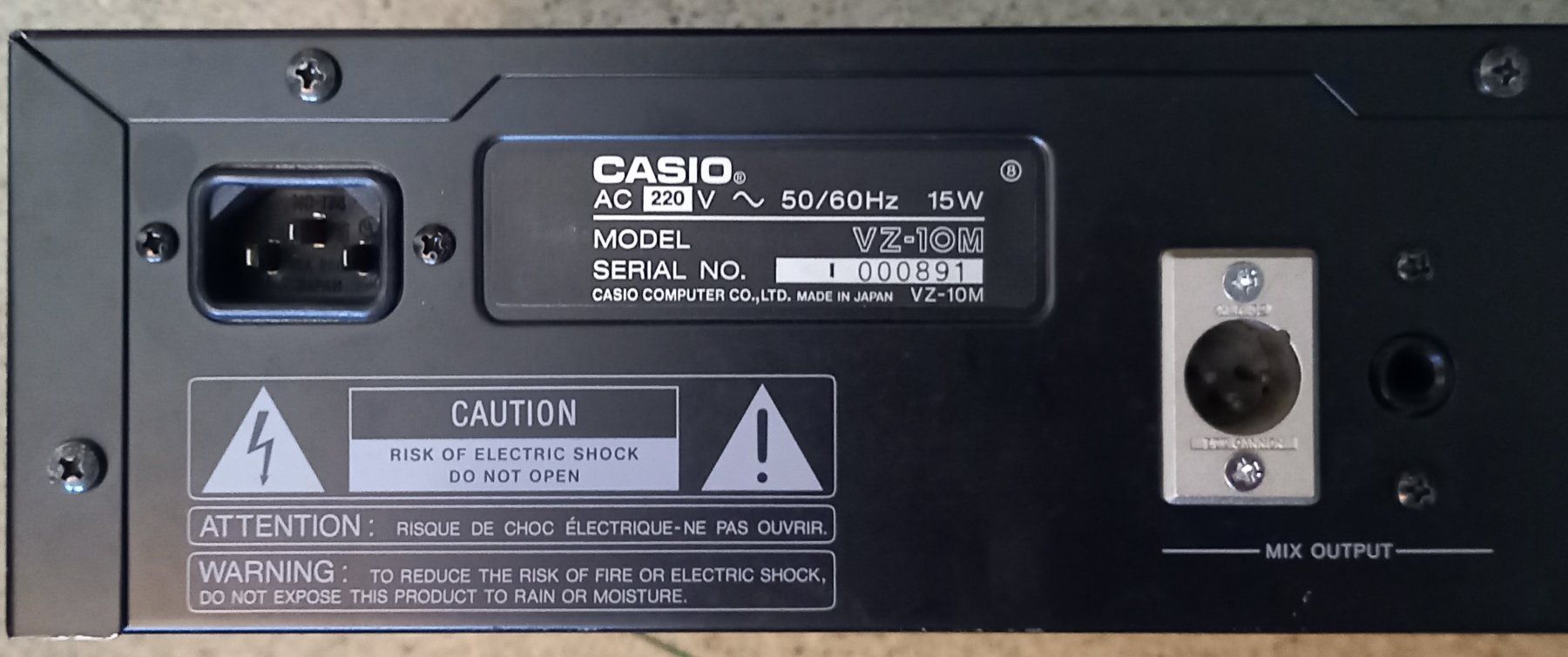 Casio Musikinstrumente: Casio VZ-10M Synthesizer – Gebraucht aus Luzern von garlicia 5