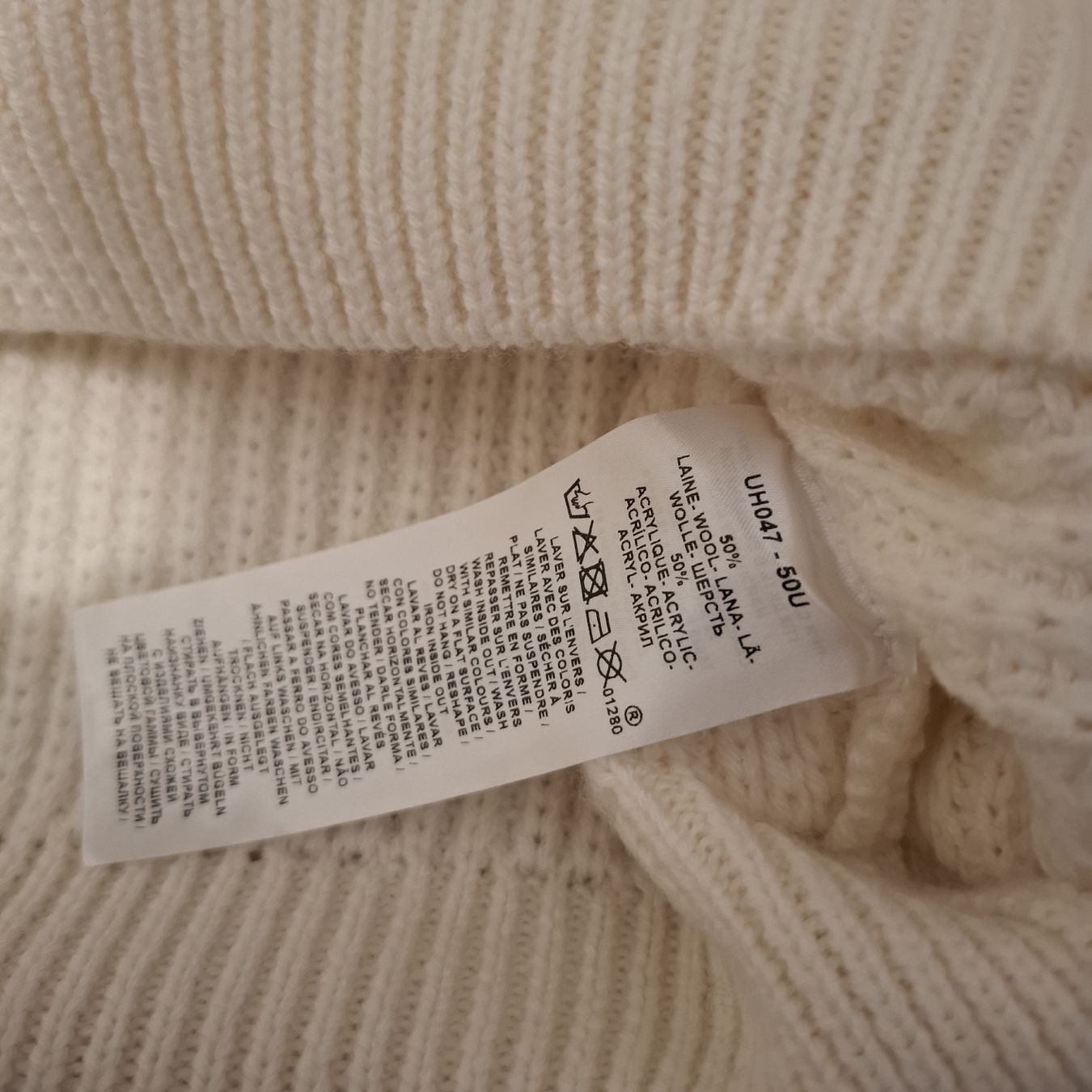 Caroll Pullover & Sweatshirts: Pull Caroll Blanc Crème en Laine - Taille L (40) – Gebraucht aus Le Locle von QUALI-PRIX 7