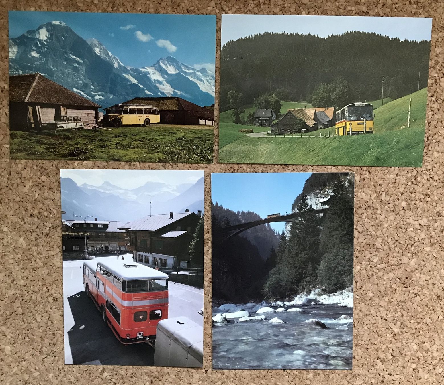Cartoline postali: LOT ANSICHTSKARTEN POSTAUTO – Usato da Ostermundigen venduto da crazy-horse-1840