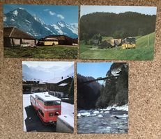 LOT ANSICHTSKARTEN POSTAUTO