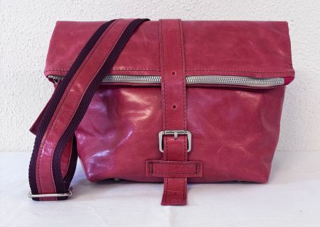 Leder-Umhängetasche S von Pro Alps, Tessiner Handwerk