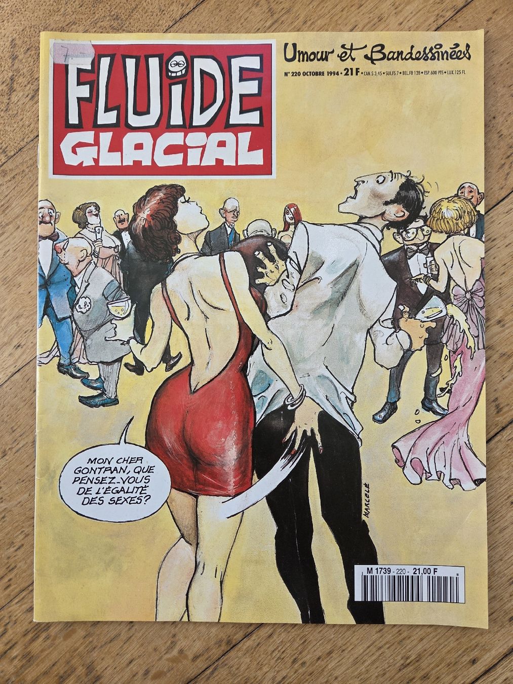 Comics: Fluide Glacial N° 220 Octobre 1994 – Gebraucht aus Territet von Cenh