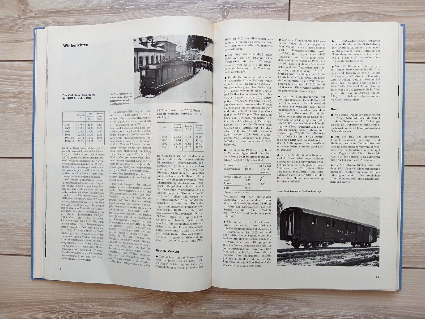Livres: SBB Nachrichtenblatt 1969 – D'occasion à Birrwil par dirtyoldtown 2