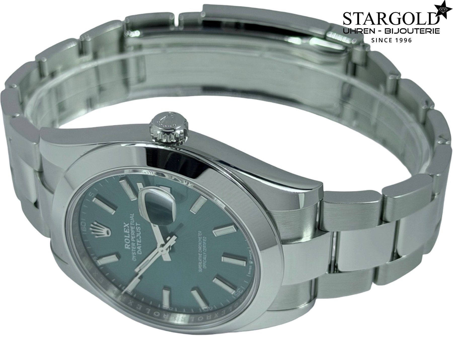 Rolex Montres: Rolex Datejust 41 green - 126300 – D'occasion à Zürich par Stargold-Uhren 6