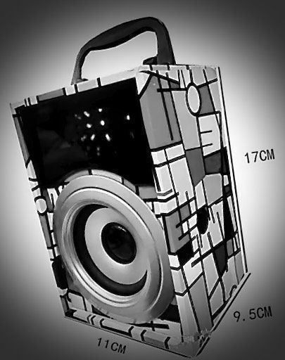 Casse acustiche: KBQ-03 Tragbarer Bluetooth-Lautsprecher – Nuovo (secondo la descrizione) da Ottenbach venduto da Budy81 4
