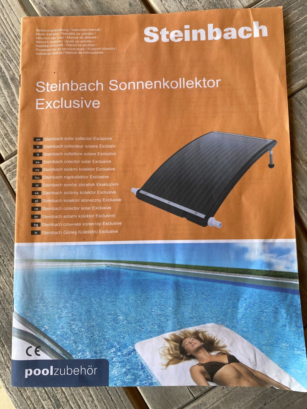 Radiatori: 2 capteurs solaires Steinbach pour piscine et bypass set – Usato da Vauderens venduto da Castafior 6