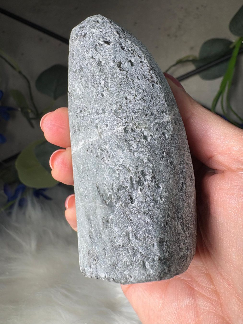 Minerali & Pietre curative: Chalcedon-Stalaktit mit Heulandit – Nuovo (secondo la descrizione) da Neuheim venduto da m.hald 8